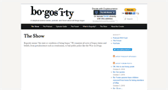 Desktop Screenshot of bogosity.tv